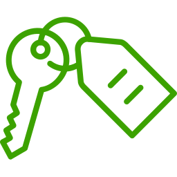 Rental key icon for driveway cleaning in Melbourne, FL